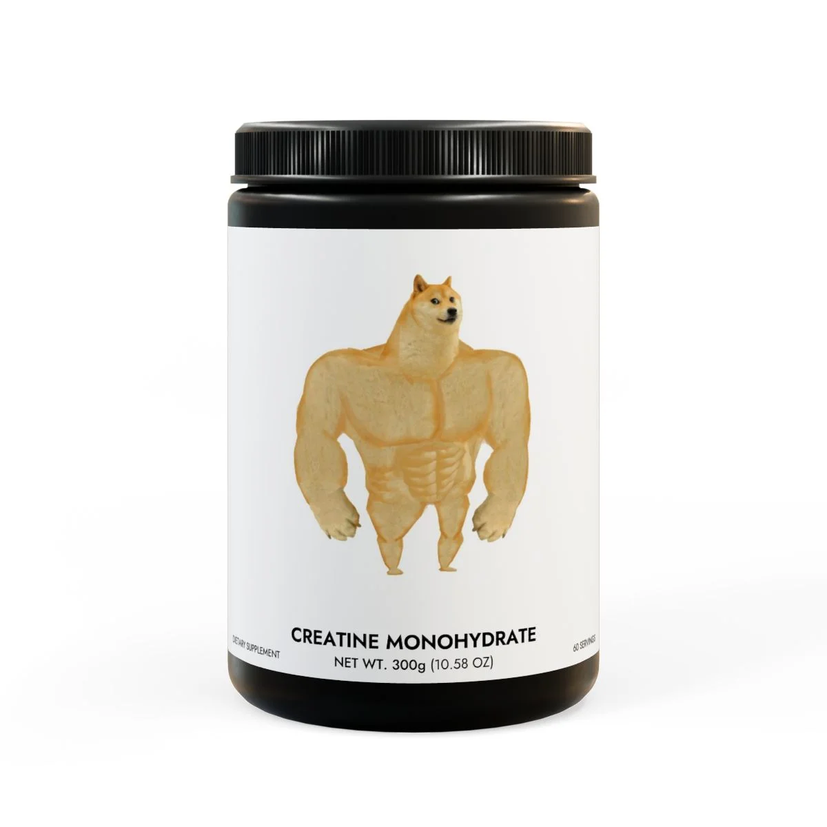 Creatine Monohydrate Powder | 300g Unflavored Fitness Supplement